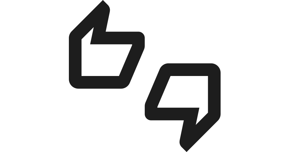 Thumbs up down free vector icon - Iconbolt