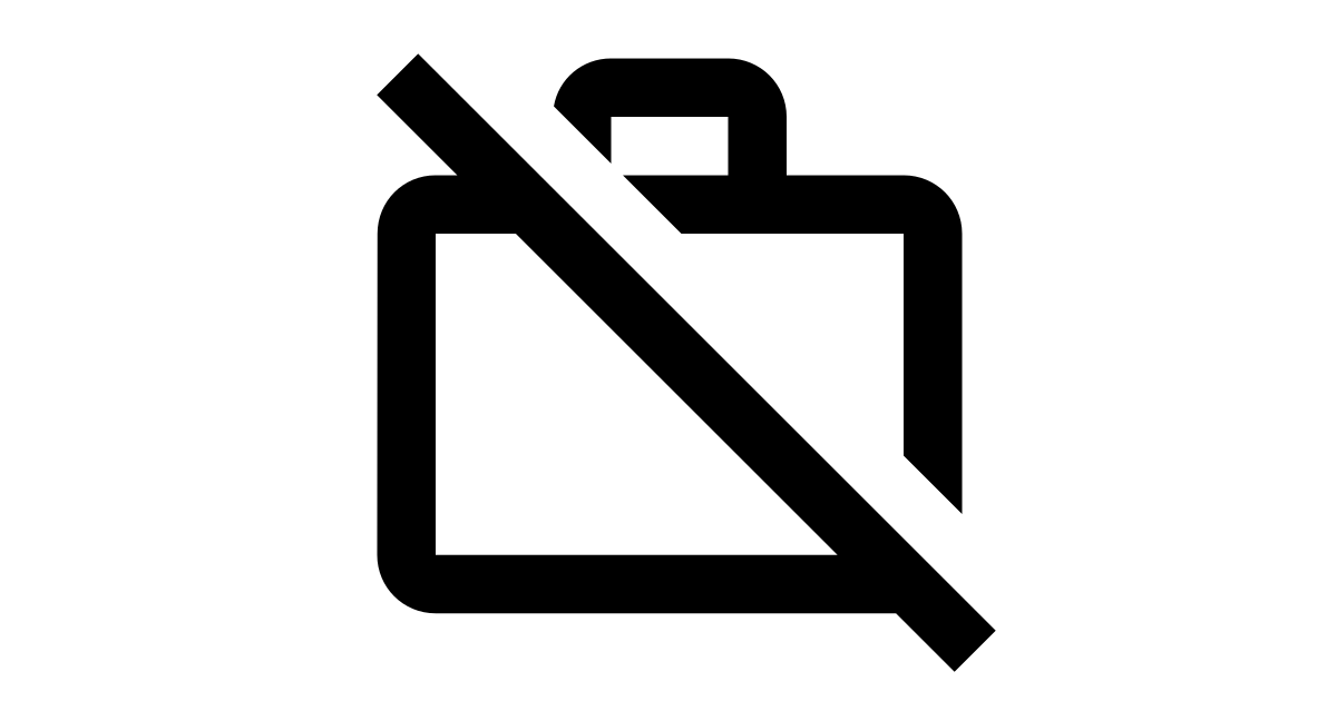 Work off free vector icon - Iconbolt