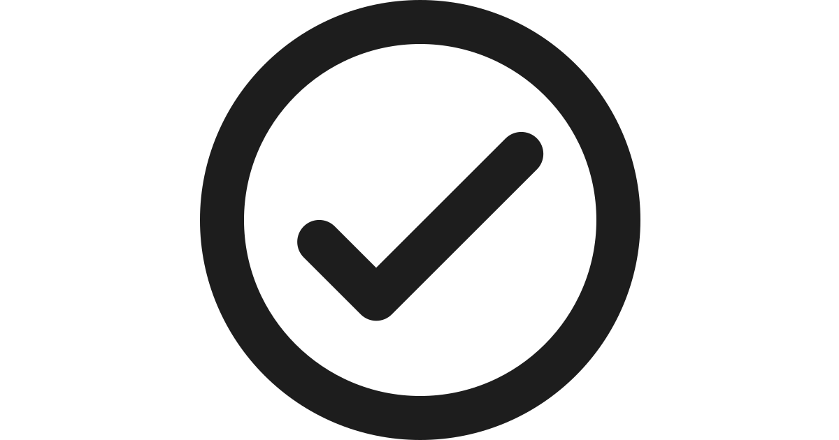 Check circle outline free vector icon Iconbolt