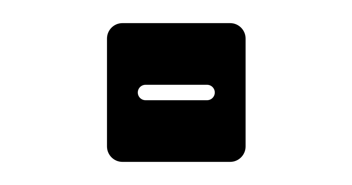 Indeterminate check box free vector icon - Iconbolt