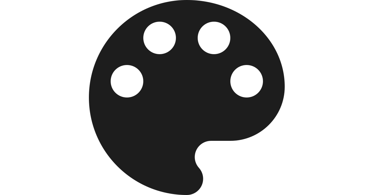 Palette free vector icon Iconbolt