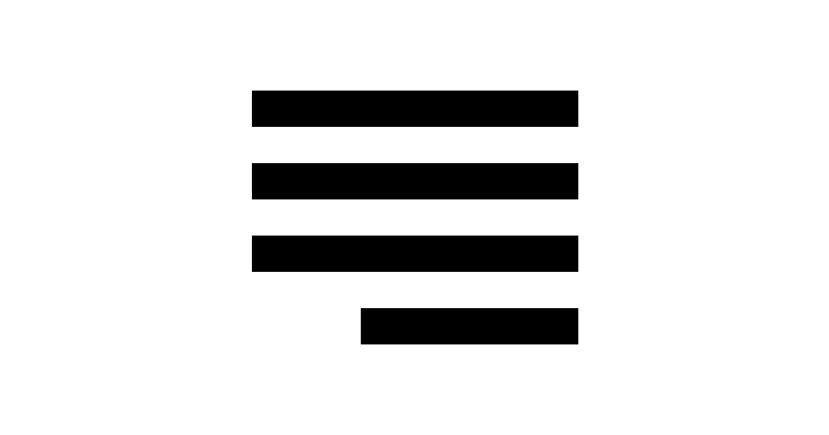 Justify right free vector icon - Iconbolt
