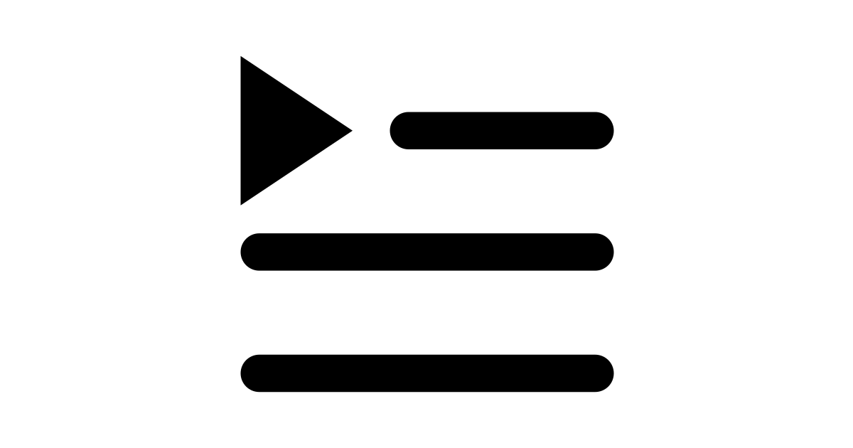 Playlist free vector icon Iconbolt