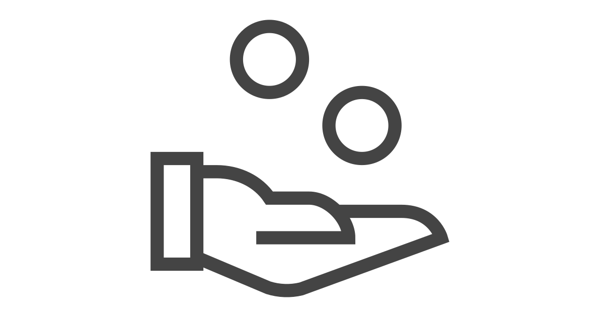 Handout free vector icon Iconbolt