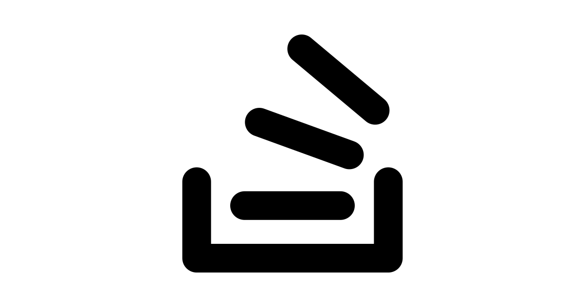 Stack overflow logo bold free vector icon - Iconbolt