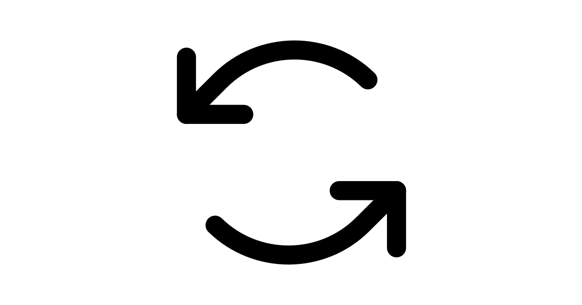 Arrows counter clockwise free vector icon Iconbolt