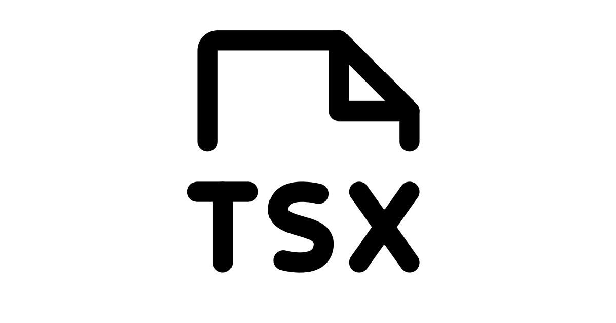 File tsx free vector icon Iconbolt
