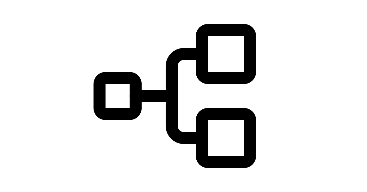 Tree structure free vector icon - Iconbolt
