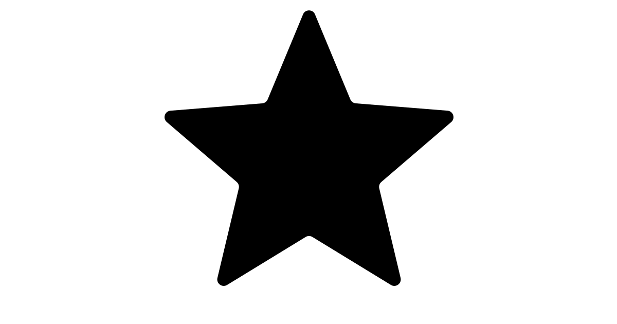 Star filled free vector icon - Iconbolt