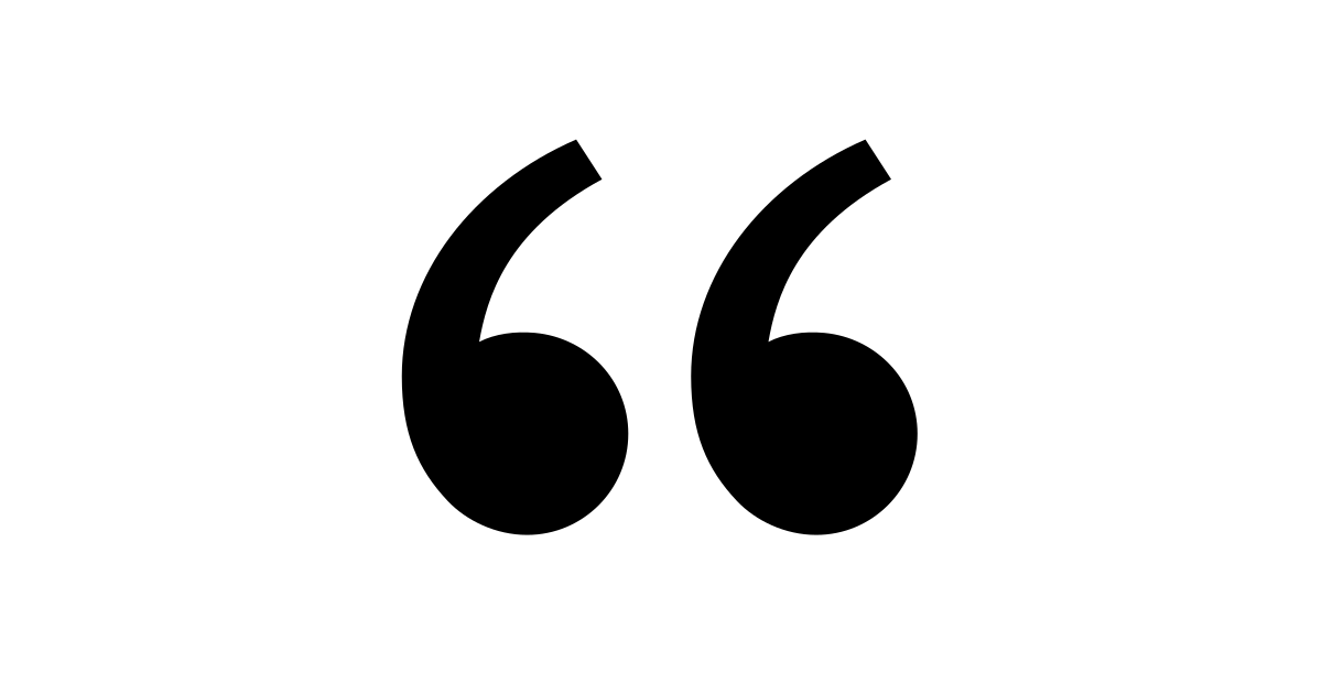 Download Double Quotes L Free Vector Icon Iconbolt