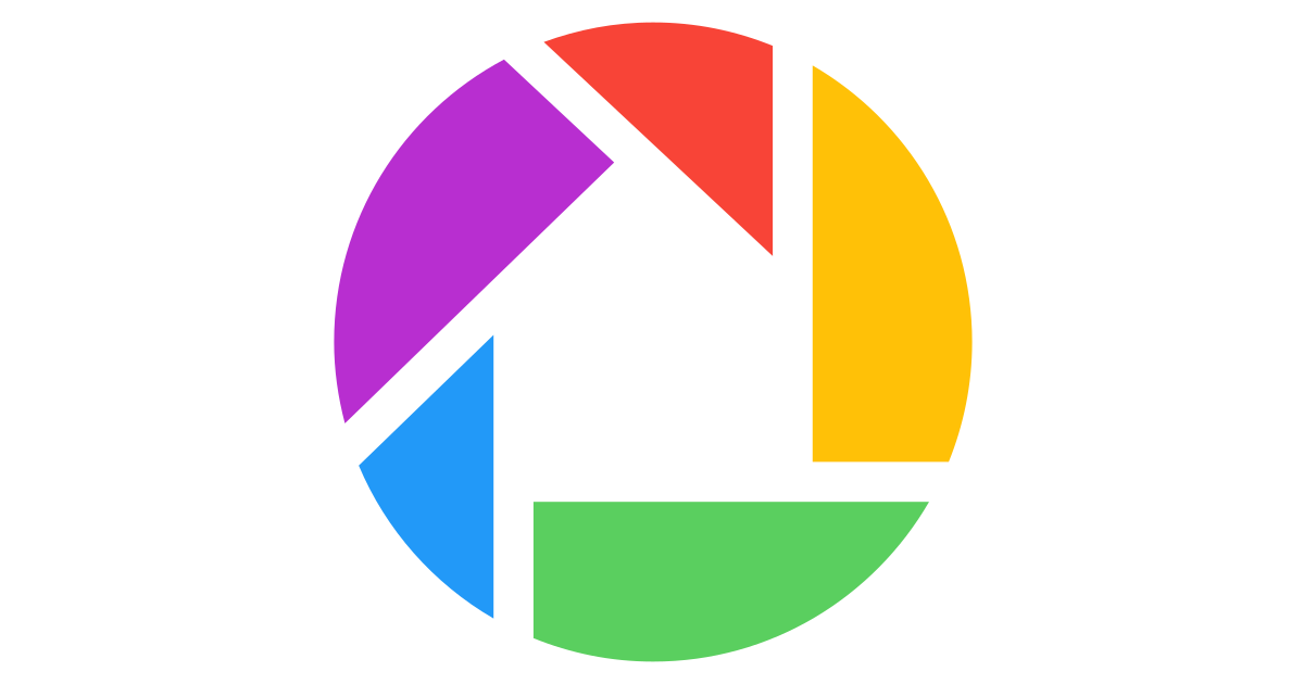 Logo photo picasa social social media free vector icon - Iconbolt