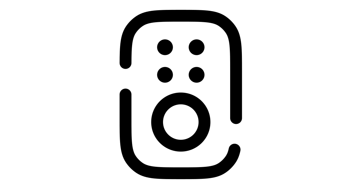 Remote controller 2 free vector icon - Iconbolt