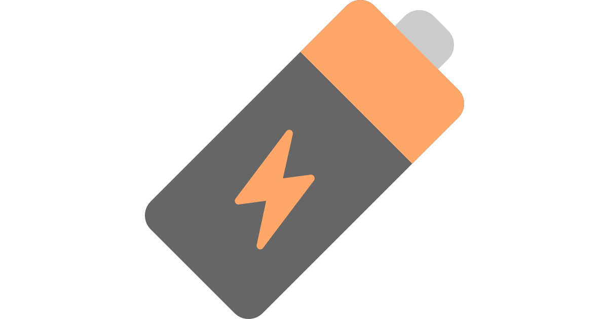 Aa battery free vector icon Iconbolt