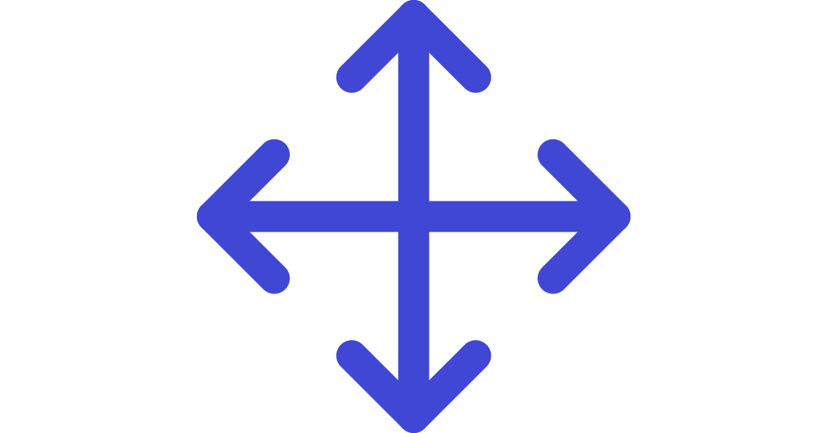 Arrow move arrows move button direction expand arrow resize growth full ...