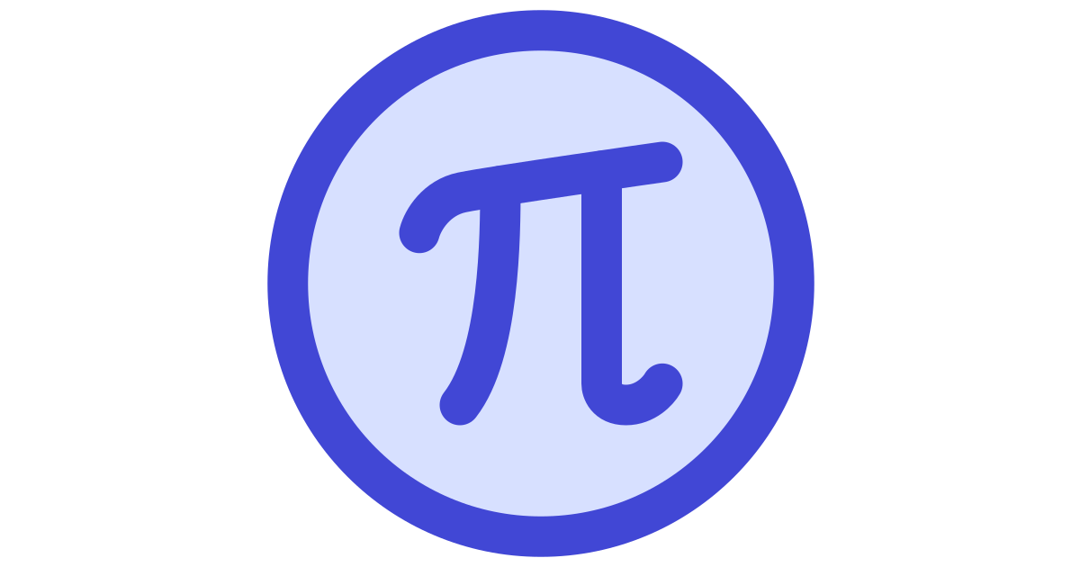 Pi symbol circle interface math pi sign mathematics content circle ...
