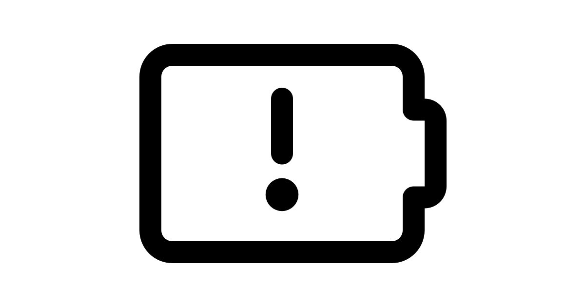 Battery alert charge battery phone mobile device electricity power ...