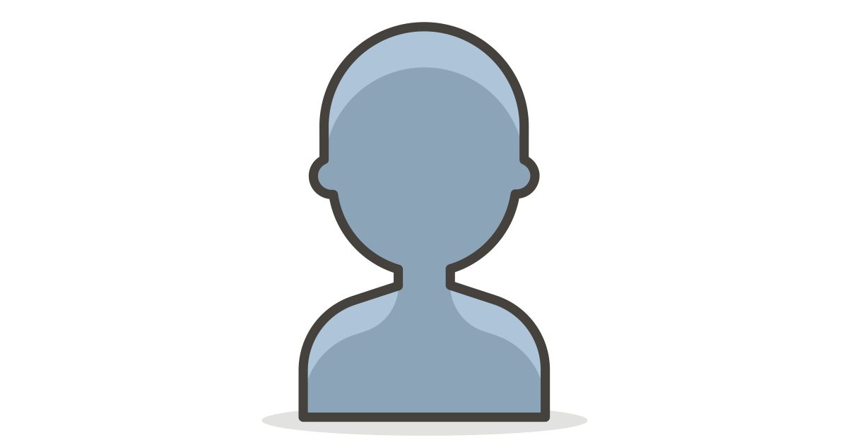 Bust in silhouette free vector icon Iconbolt