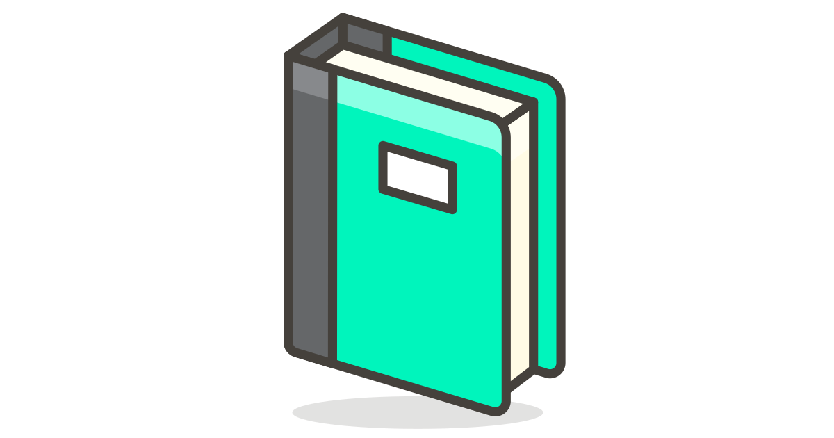 Green book free vector icon Iconbolt
