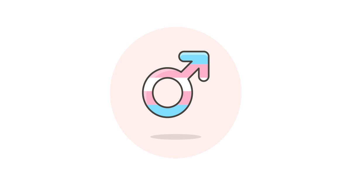 Sign male transgender free vector icon - Iconbolt