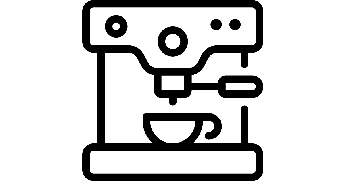 Download Coffee machine free vector icon - Iconbolt