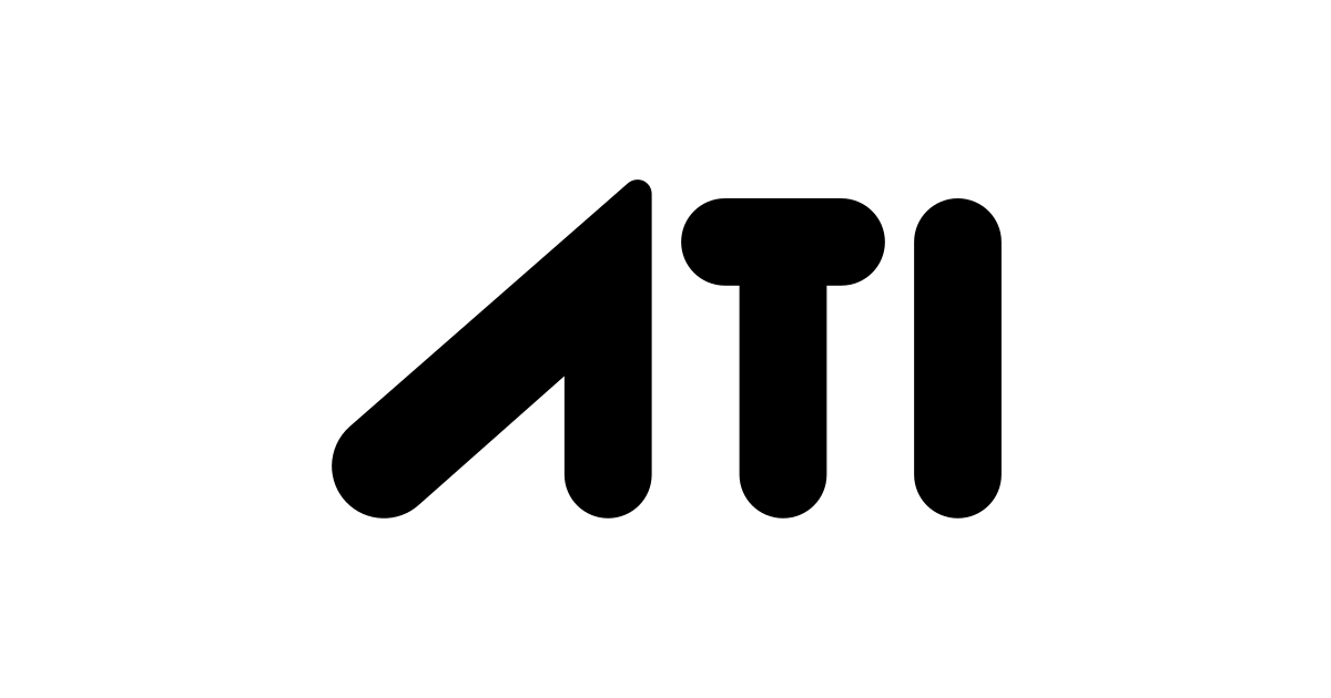 Ati logo ati logo free vector icon - Iconbolt