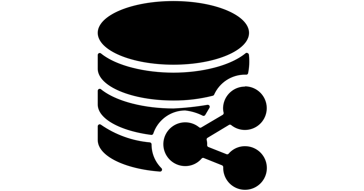 Database share 1 database share 1 free vector icon - Iconbolt