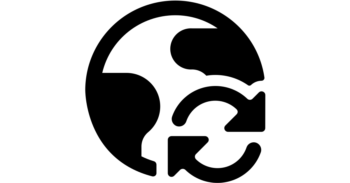 Earth refresh earth refresh free vector icon - Iconbolt