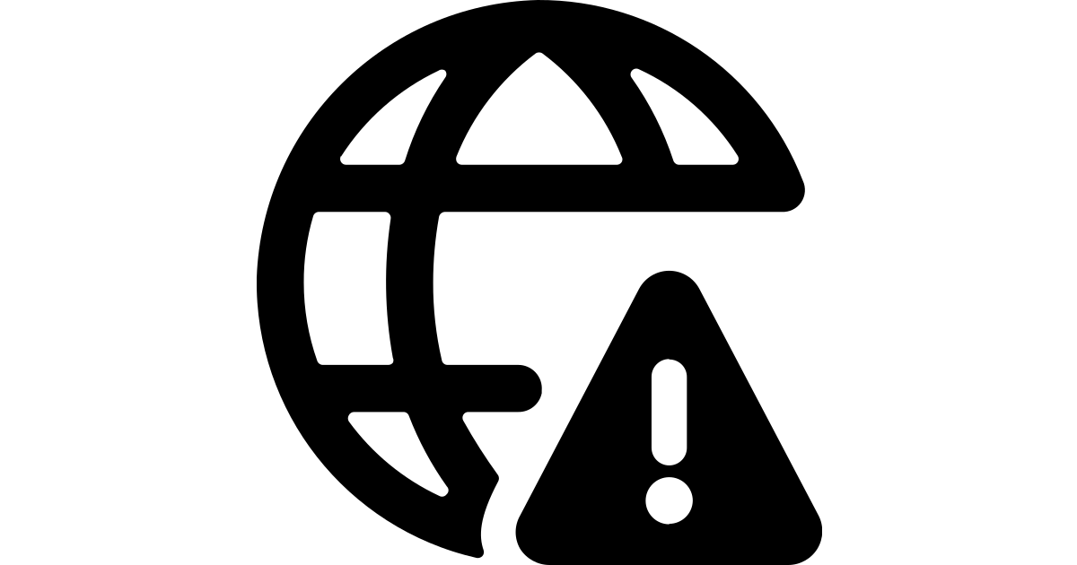 Network warning network warning free vector icon - Iconbolt