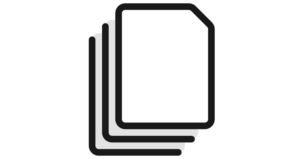 Common file stack common file stack free vector icon - Iconbolt