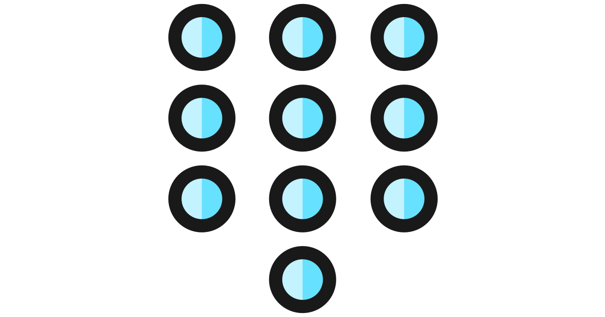 Dial pad dial pad free vector icon - Iconbolt