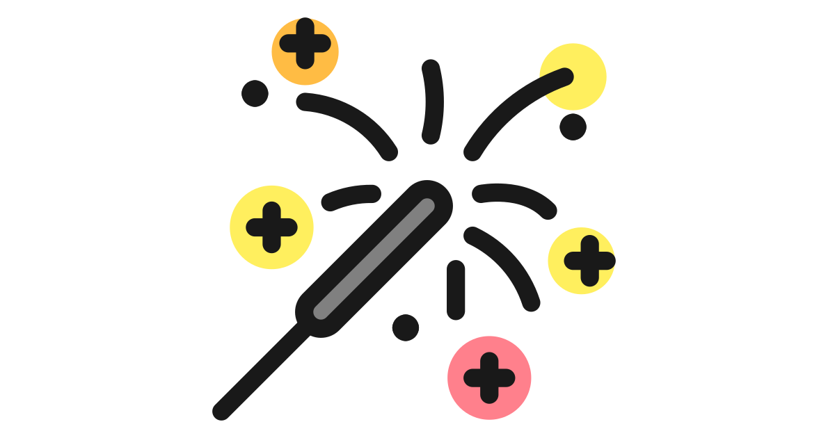 Fireworks stick fireworks stick free vector icon - Iconbolt