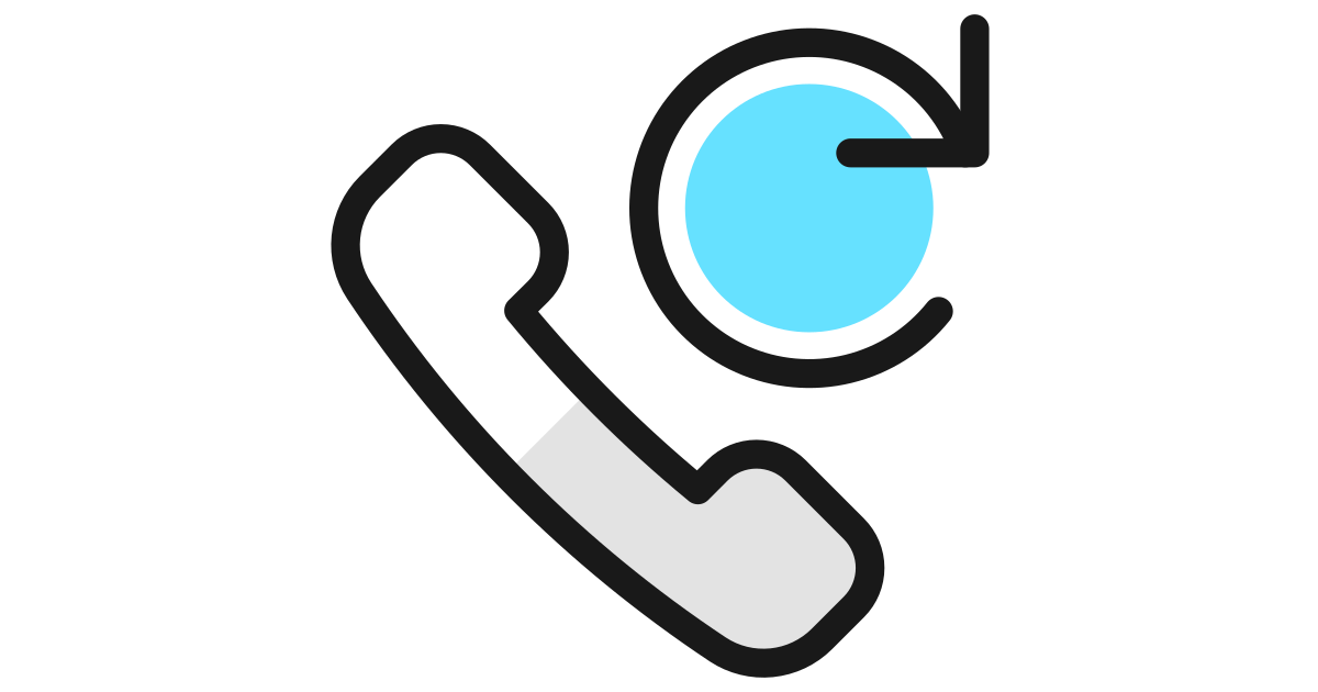 Phone actions refresh phone actions refresh free vector icon - Iconbolt