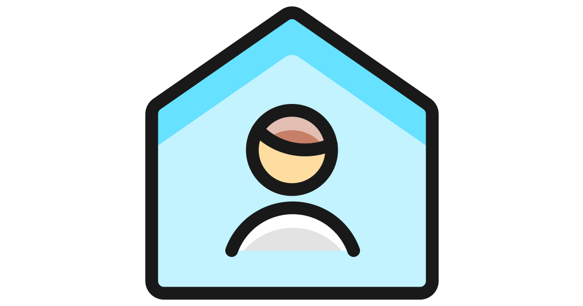 Single man home single man home free vector icon - Iconbolt