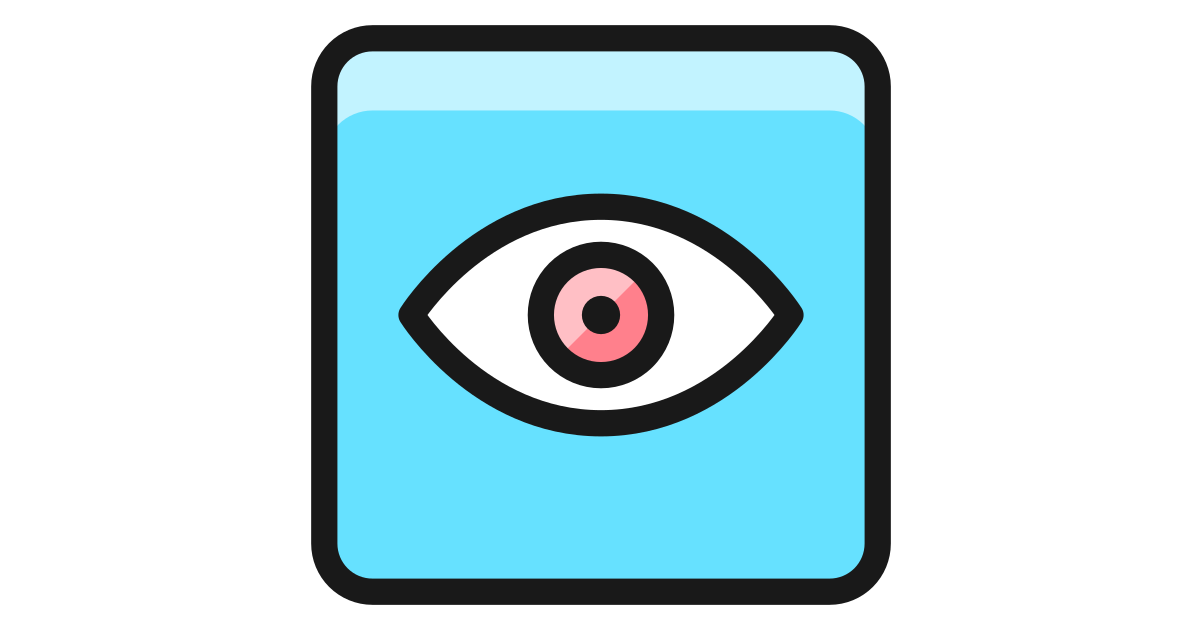 View square view square free vector icon - Iconbolt