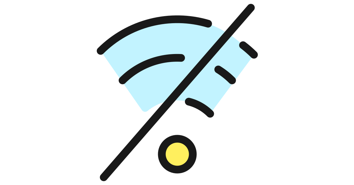 Wifi off wifi off free vector icon - Iconbolt