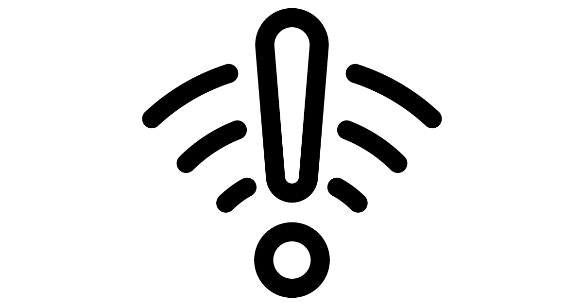 Wifi alert attention wifi alert attention network wireless wifi signal ...