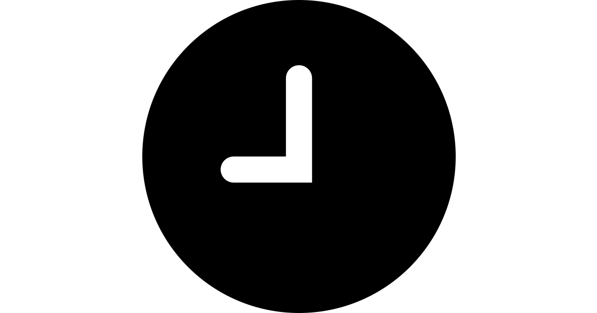 Clock free vector icon - Iconbolt