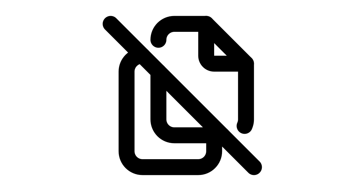 Files off free vector icon - Iconbolt