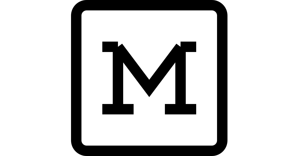 Medium free vector icon - Iconbolt