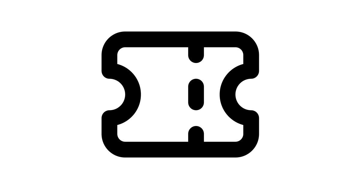 Ticket free vector icon - Iconbolt