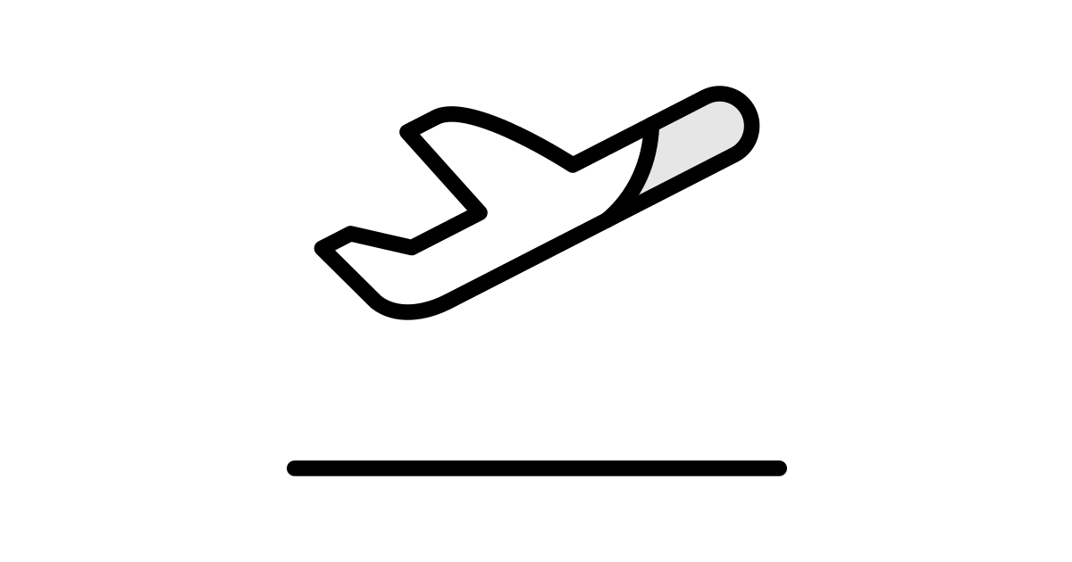 Take off free vector icon - Iconbolt
