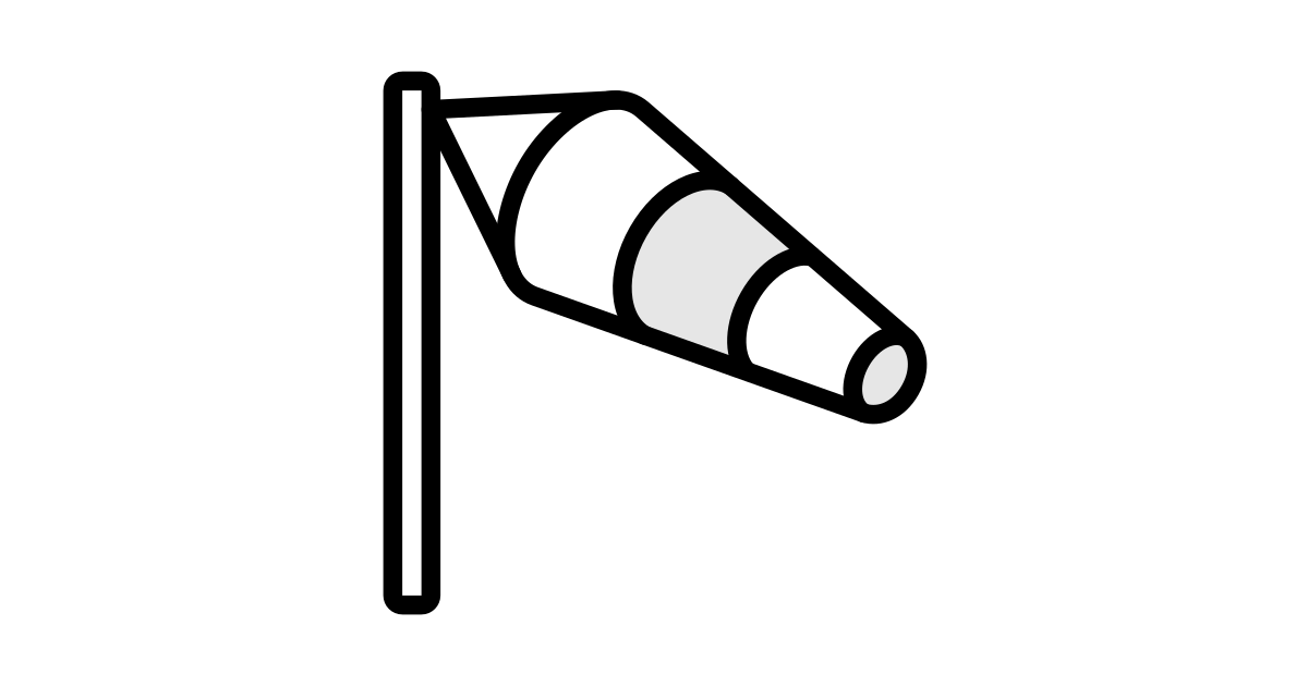 Wind sock free vector icon Iconbolt