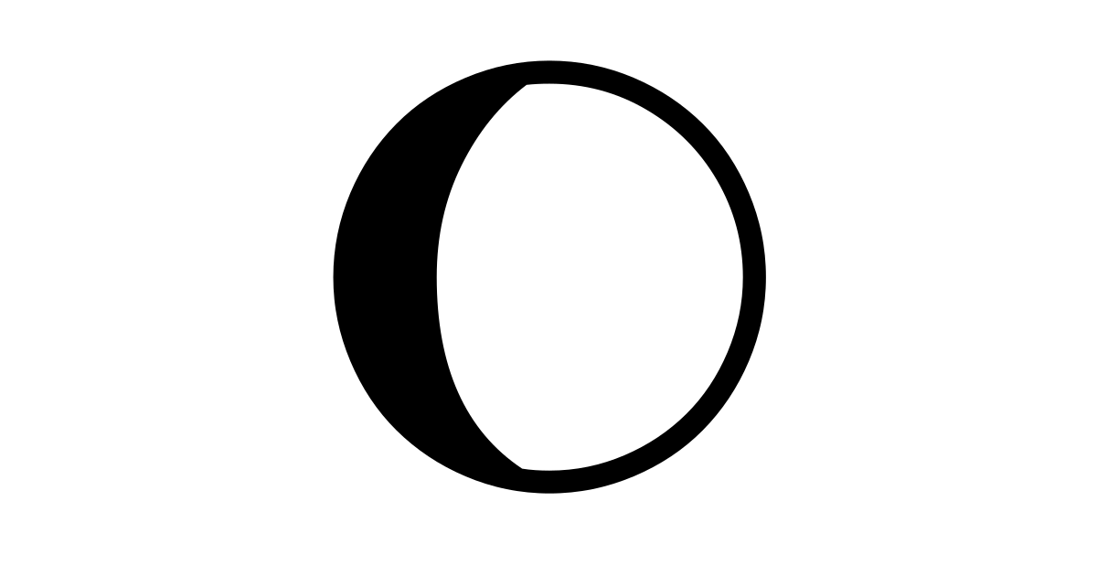 Moon alt waxing gibbous 4 free vector icon Iconbolt